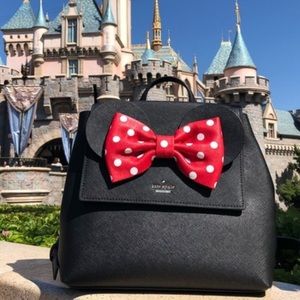 Kate spade New York x Minnie Mouse backpack black